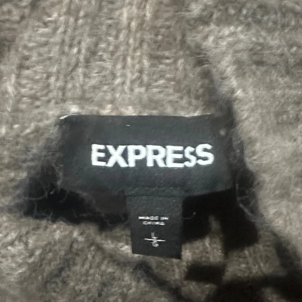Express Charcoal Turtleneck Sweater - Picture 2 of 2